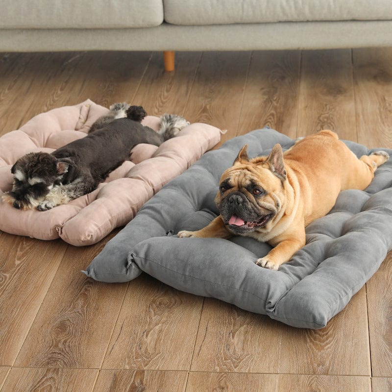 Dog Bed Convertible 3-in-1 Velvet Pearl Cotton Sofa Nest Mattress S–XL Joint Support Washable Luxury Dog Sofa | Koossa